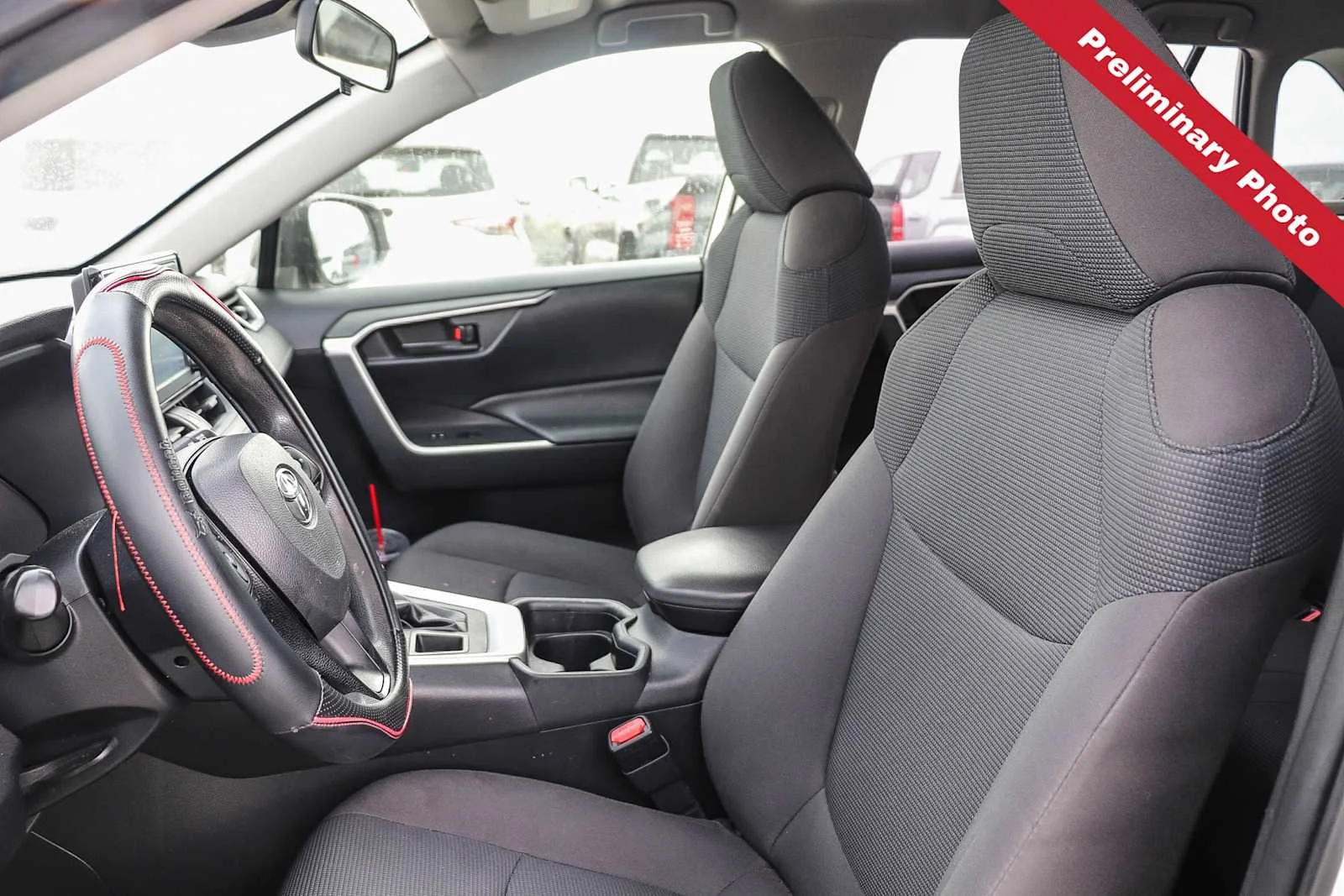 Used 2019 Super White Toyota LE image 12