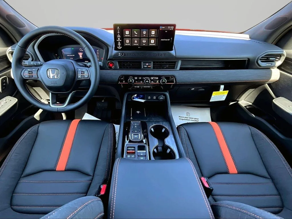 New 2026 Sunset Orange Honda TrailSport Blackout image 9
