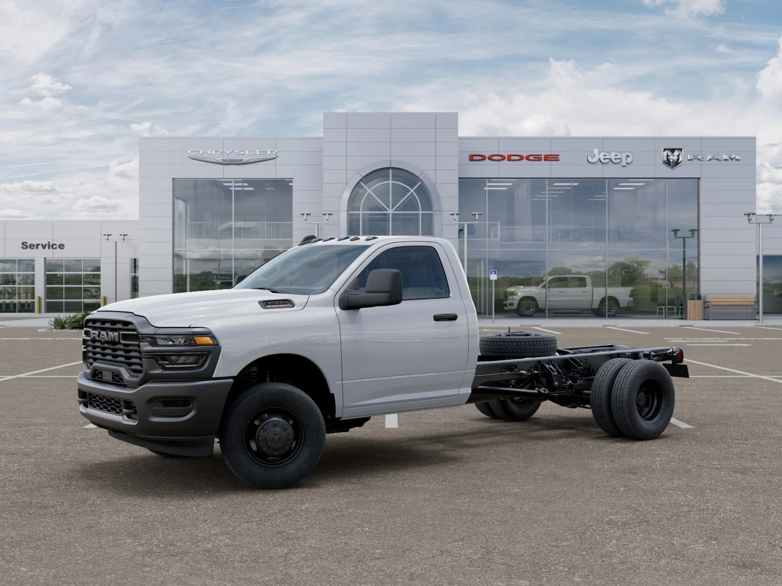 New 2026 Bright White Clearcoat RAM Tradesman image 29