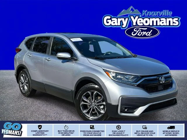 Certified Used 2020 Silver Honda EX image 1