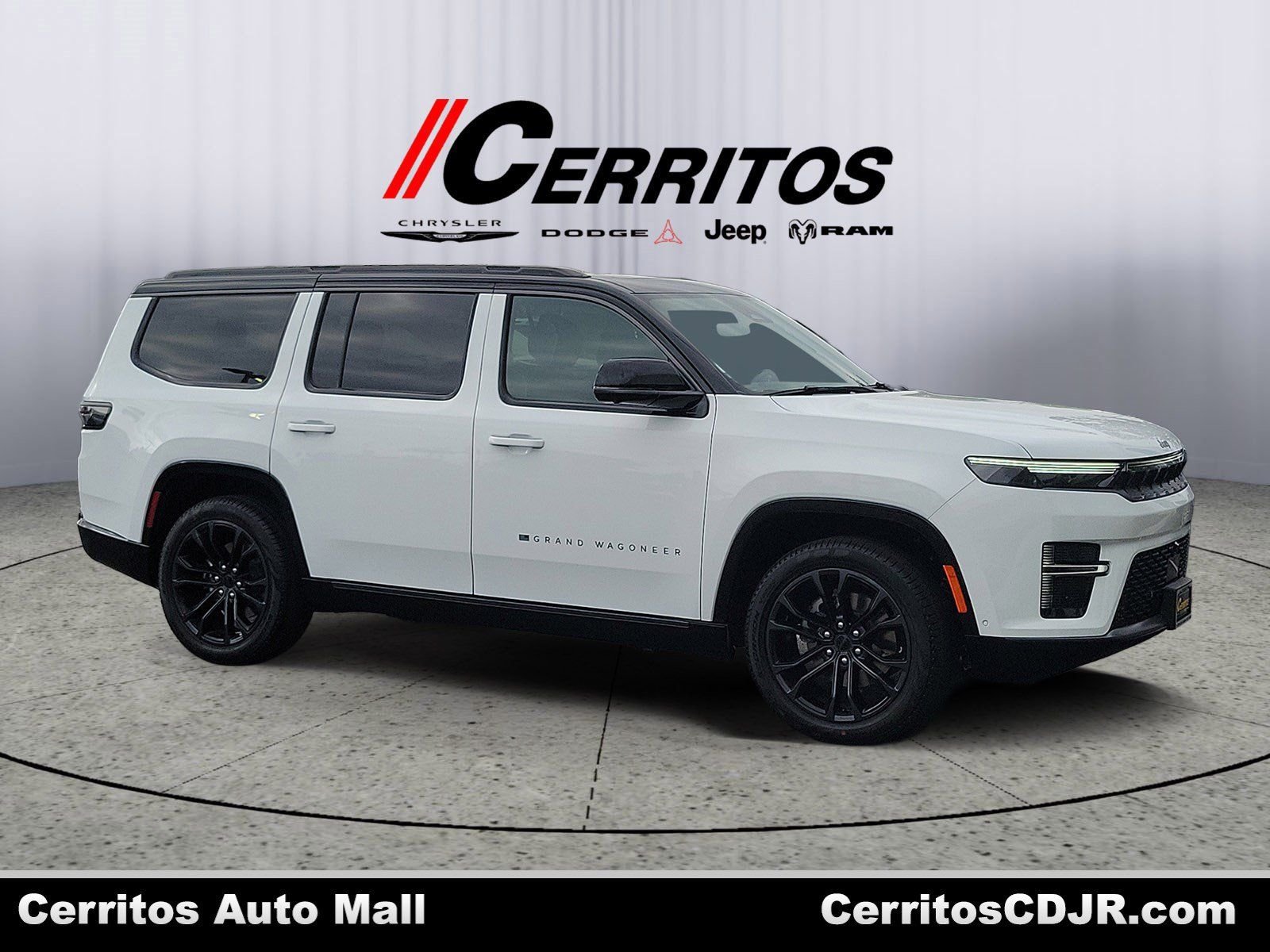 New 2026 Bright White Clear-Coat Exterior Paint Jeep Summit Reserve image 1