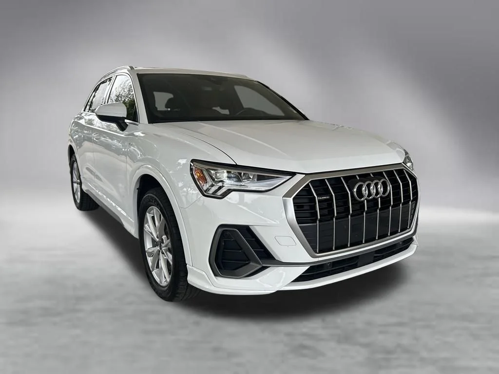 Used 2025 White Audi S LINE 45 PREMIUM PLUS image 2