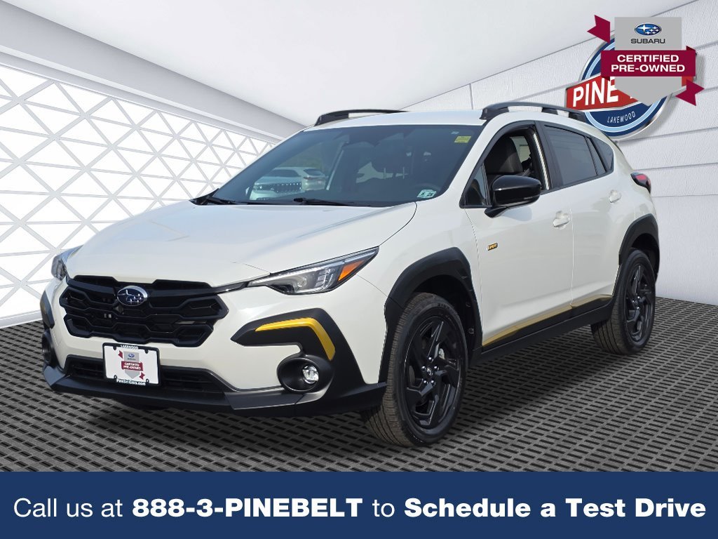 Certified Used 2024 Crystal White Pearl Subaru Sport image 1