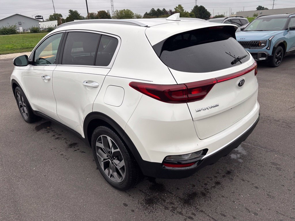 Used 2021 Snow White Pearl Kia EX image 6