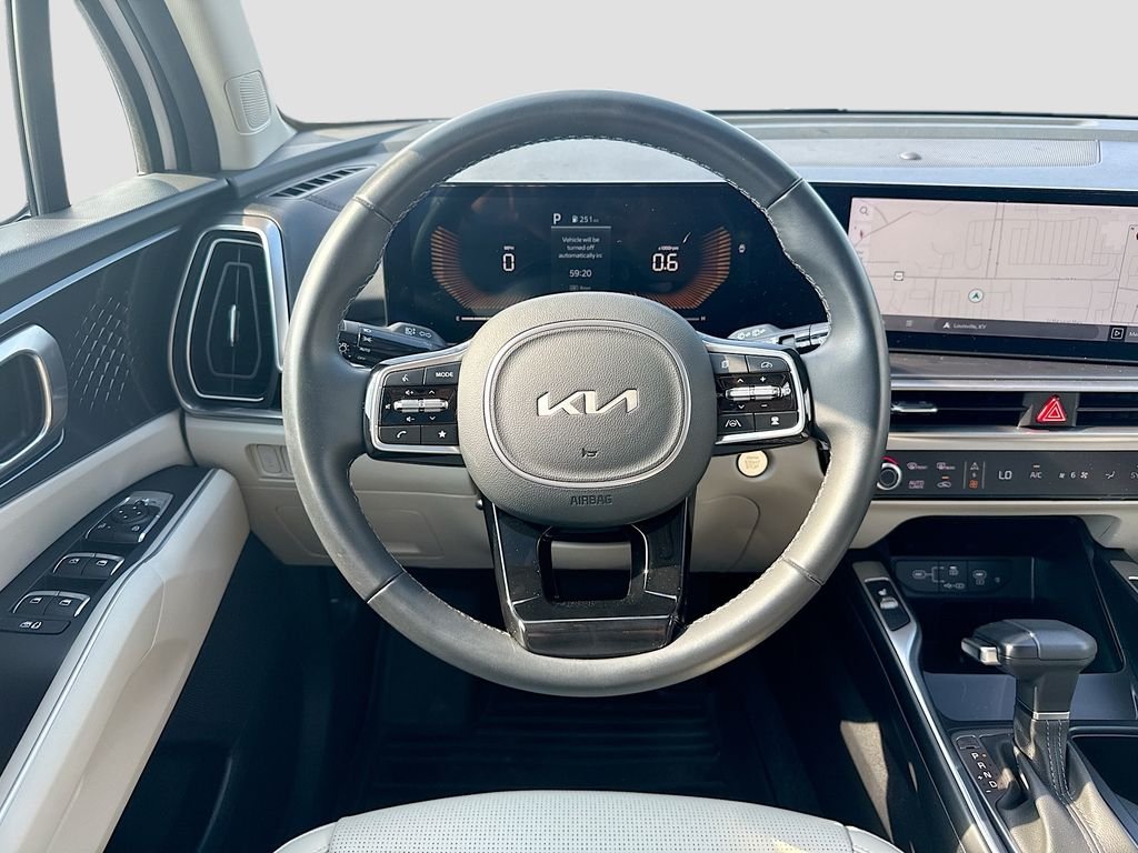 Used 2025 Glacial White Pearl Kia S image 29