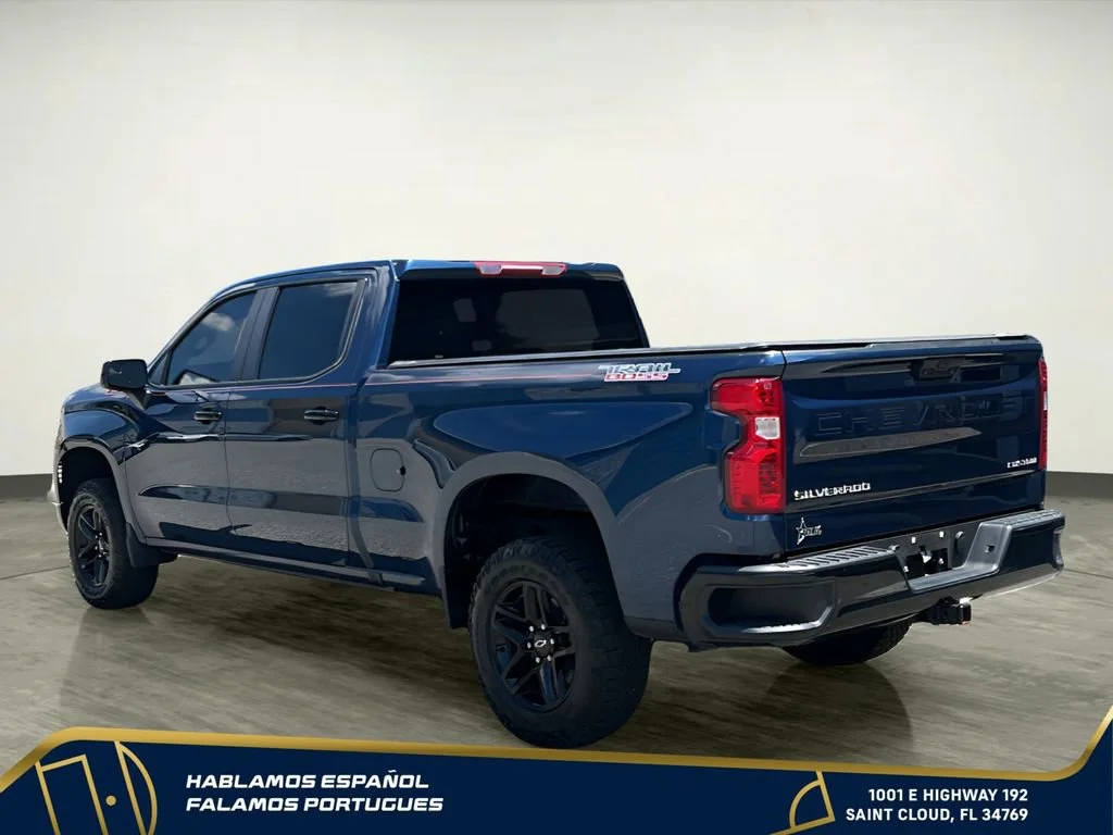 Used 2023 Northsky Blue Metallic Chevrolet Custom Trail Boss image 4
