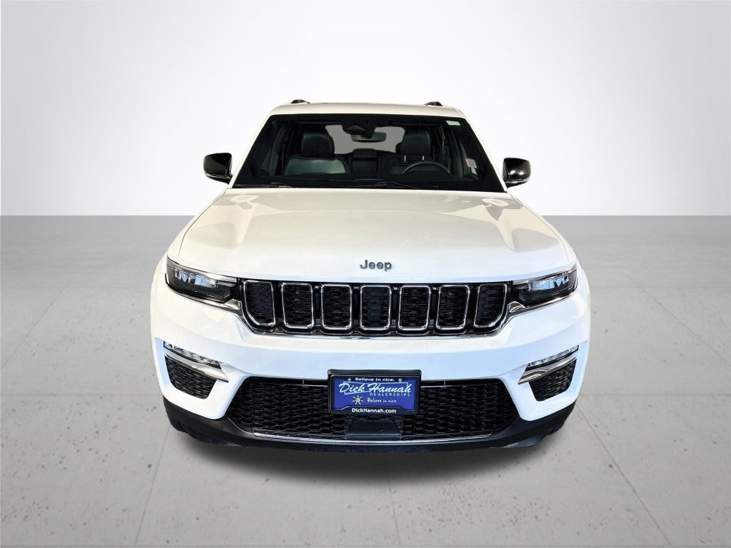Used 2024 Bright White Clearcoat Jeep 4xe image 3