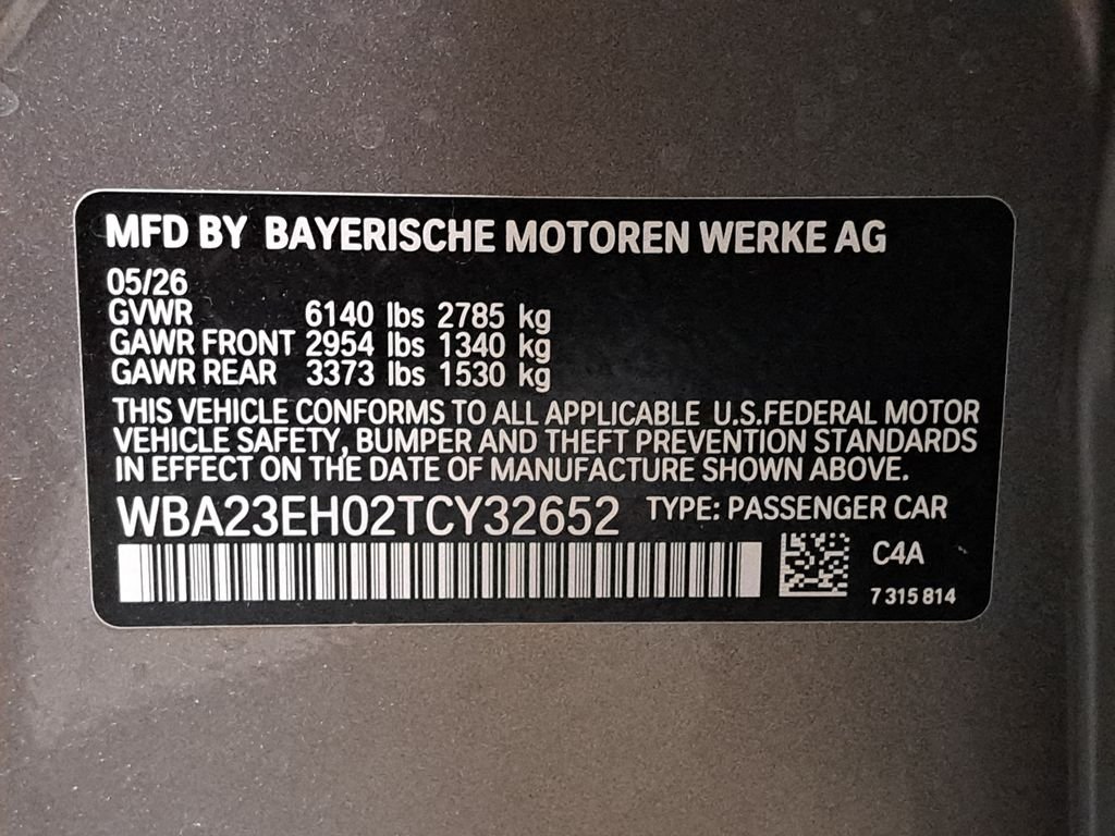 New 2026 Oxide Grey Metallic BMW 740i image 23