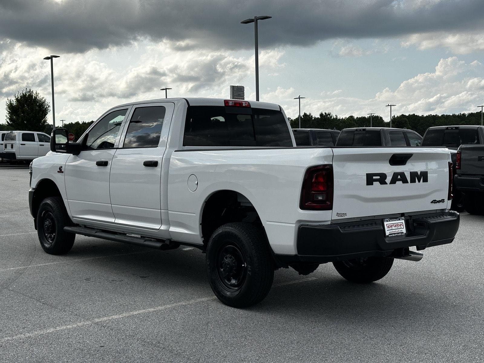 New 2027 Bright White Clear-Coat Exterior Paint RAM Tradesman image 6