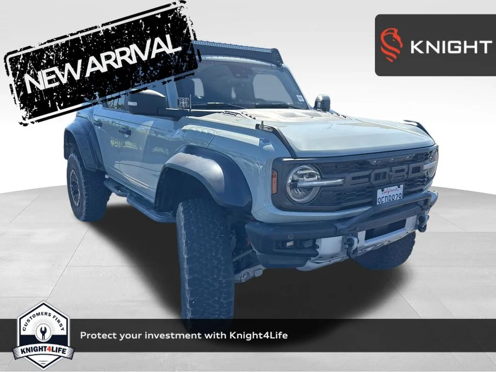 Used 2023 Cactus Gray Ford Raptor image 1