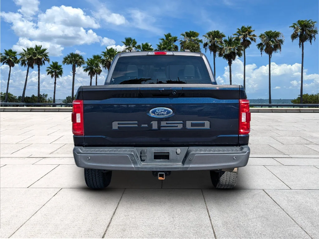 Used 2023 Antimatter Blue Metallic Ford XLT image 8