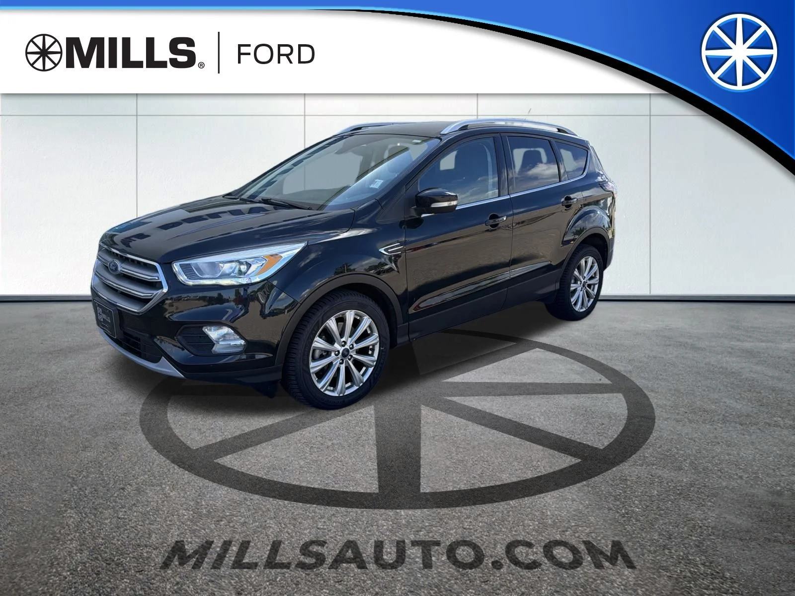 Used 2017 Black Ford Titanium image 1