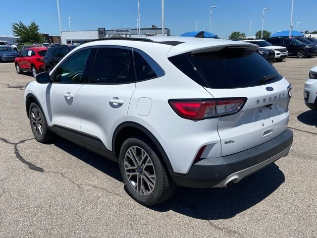 Certified Used 2021 Oxford White Ford SEL image 4