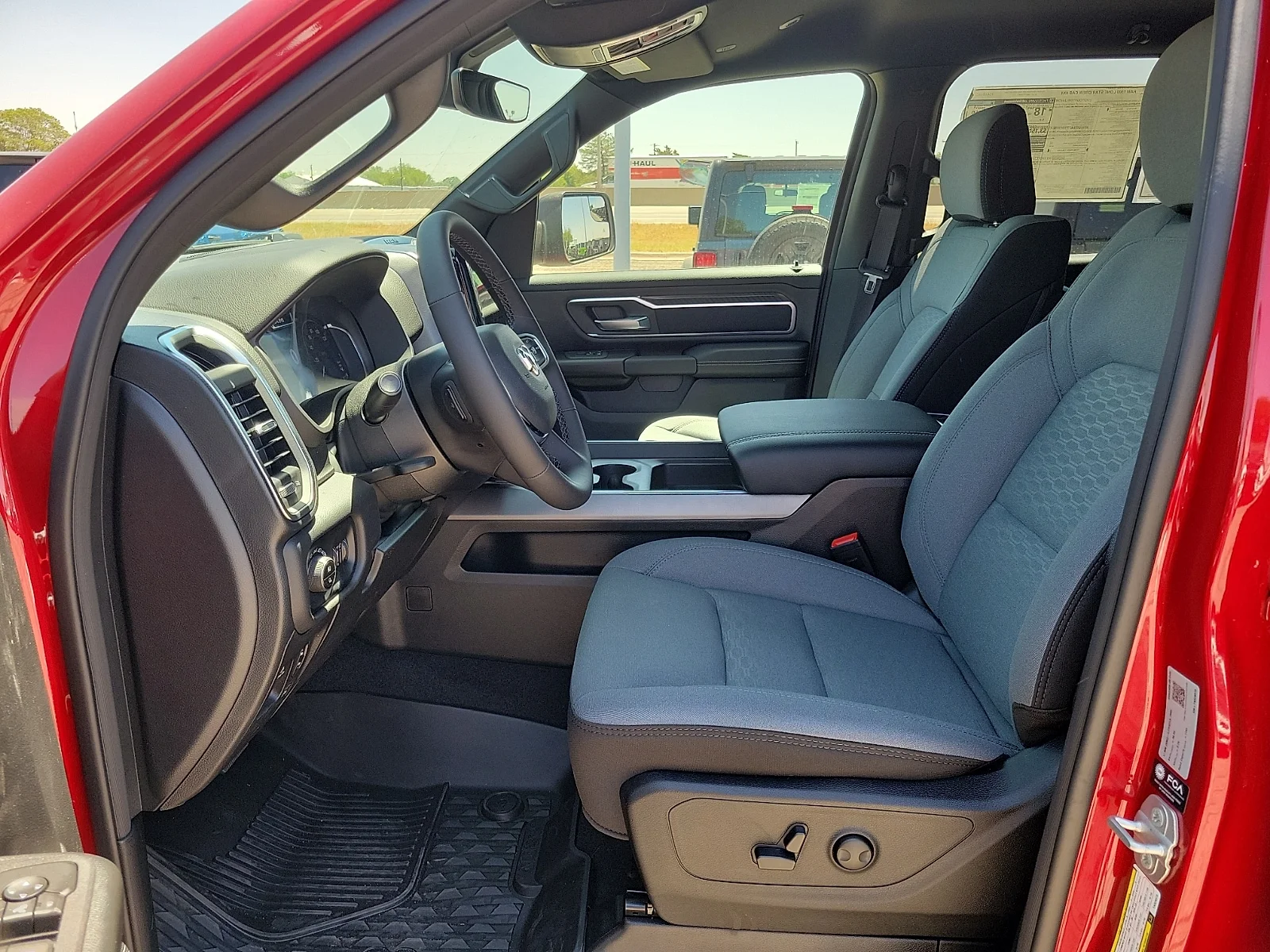 New 2026 Molten Red Pearlcoat Ram LONE STAR CREW CAB 4X4 5