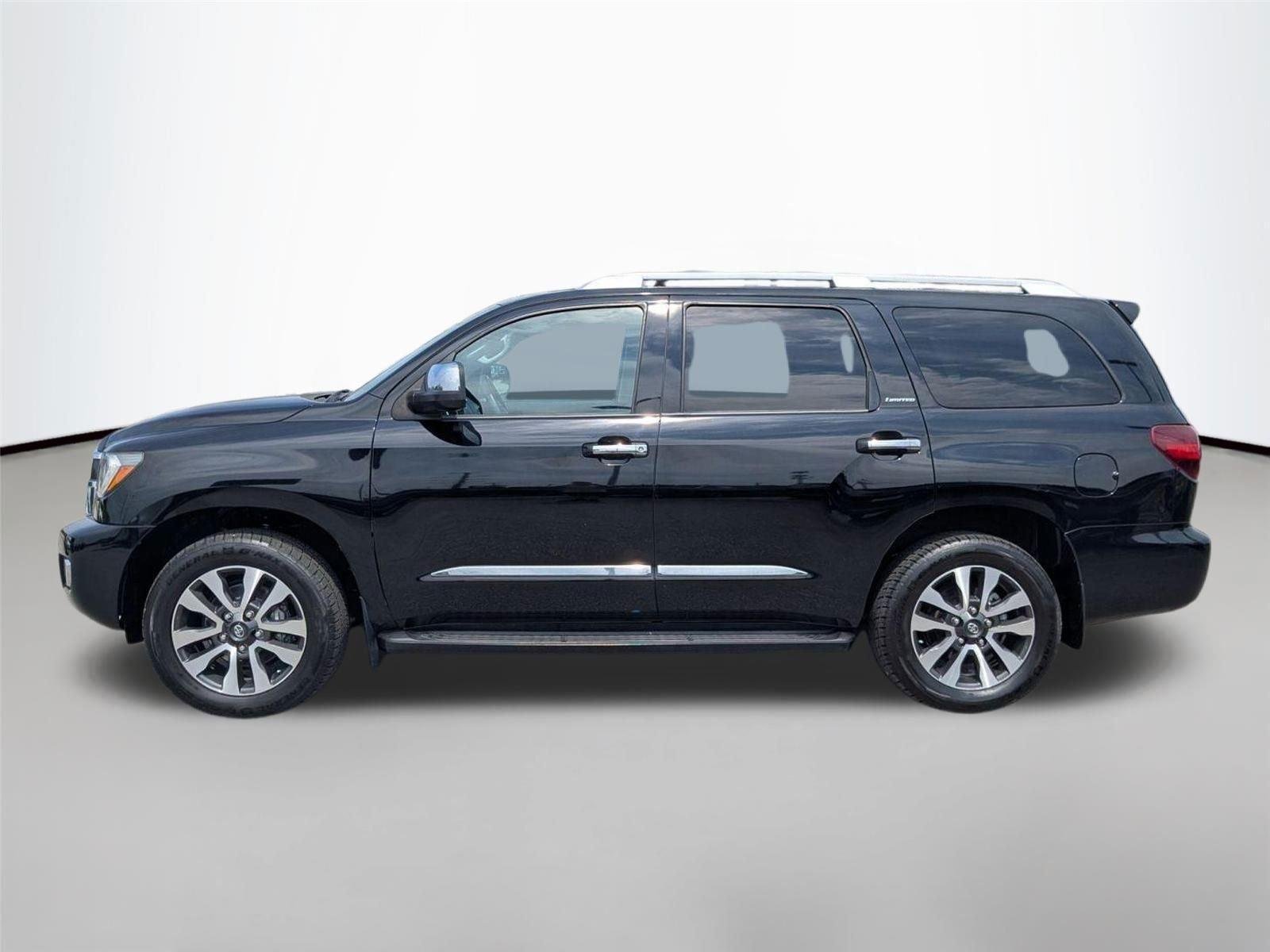 Used 2021 Midnight Black Metallic Toyota Limited image 8