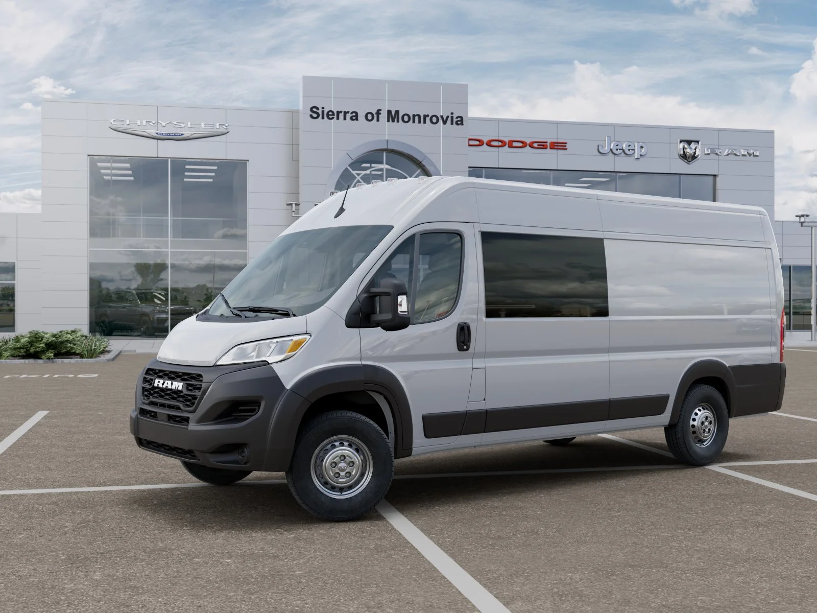 New 2026 Bright White Clearcoat RAM High Roof image 28