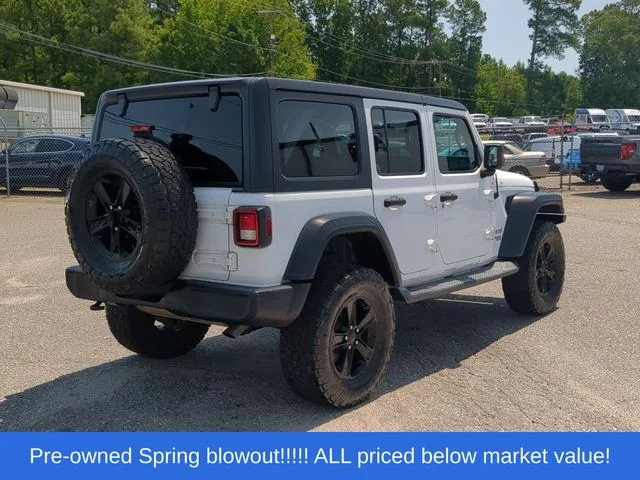 Used 2018 White Jeep Unlimited Sport S image 13