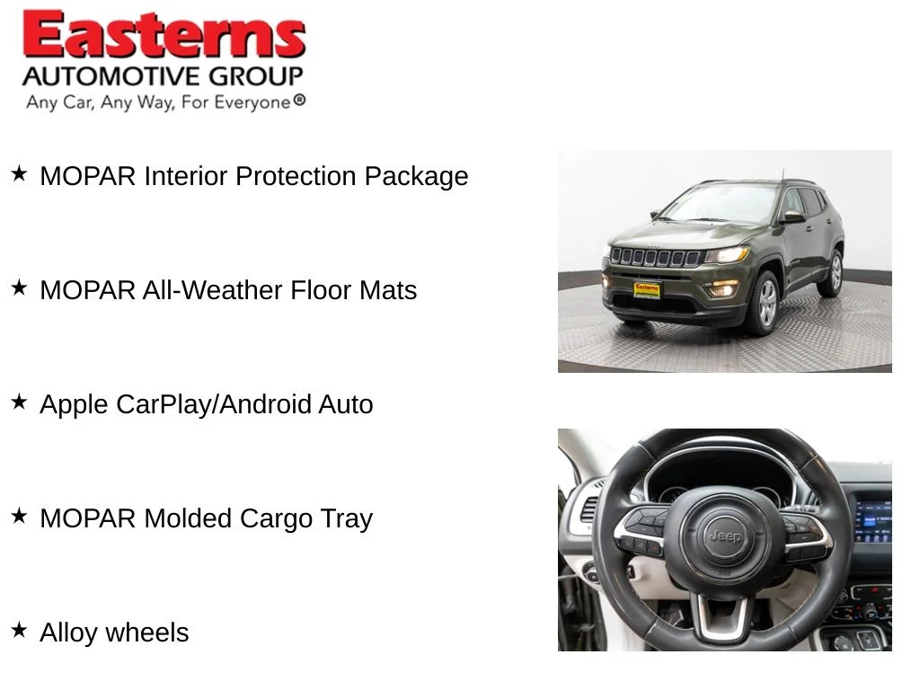 Used 2021 Green Jeep Latitude image 11