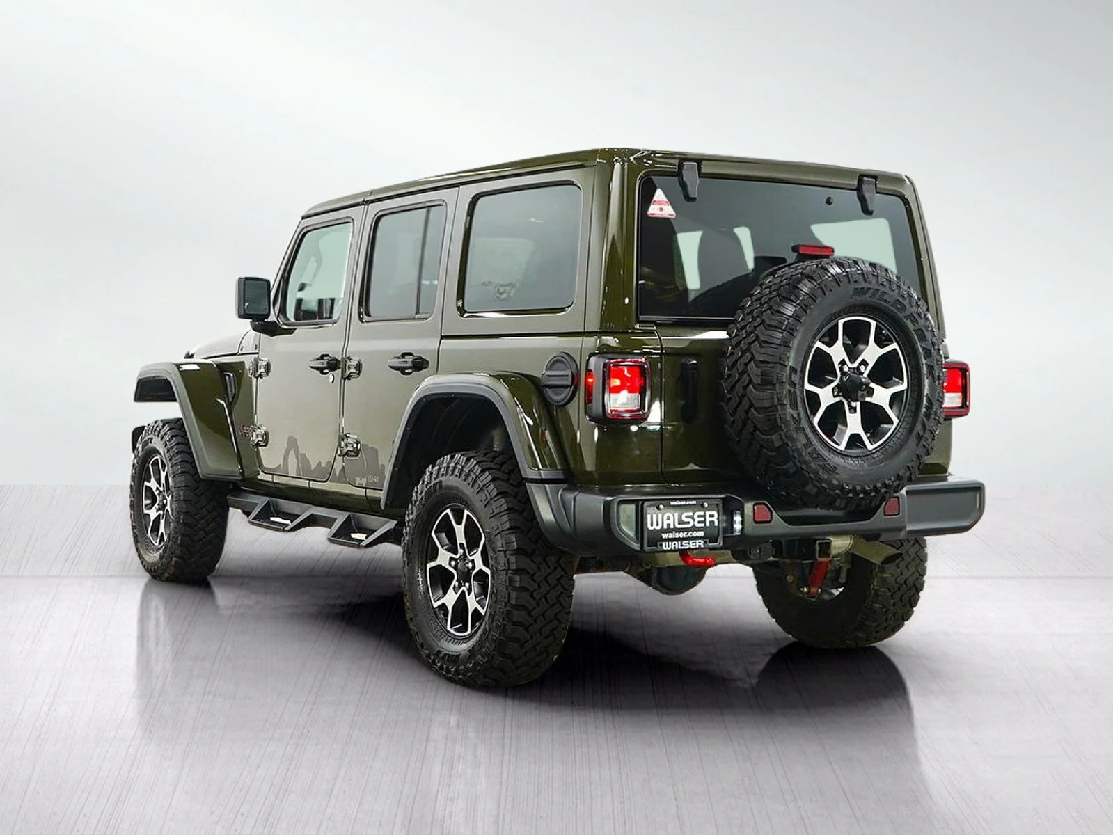 Used 2023 Sarge Green Clearcoat Jeep Rubicon image 3