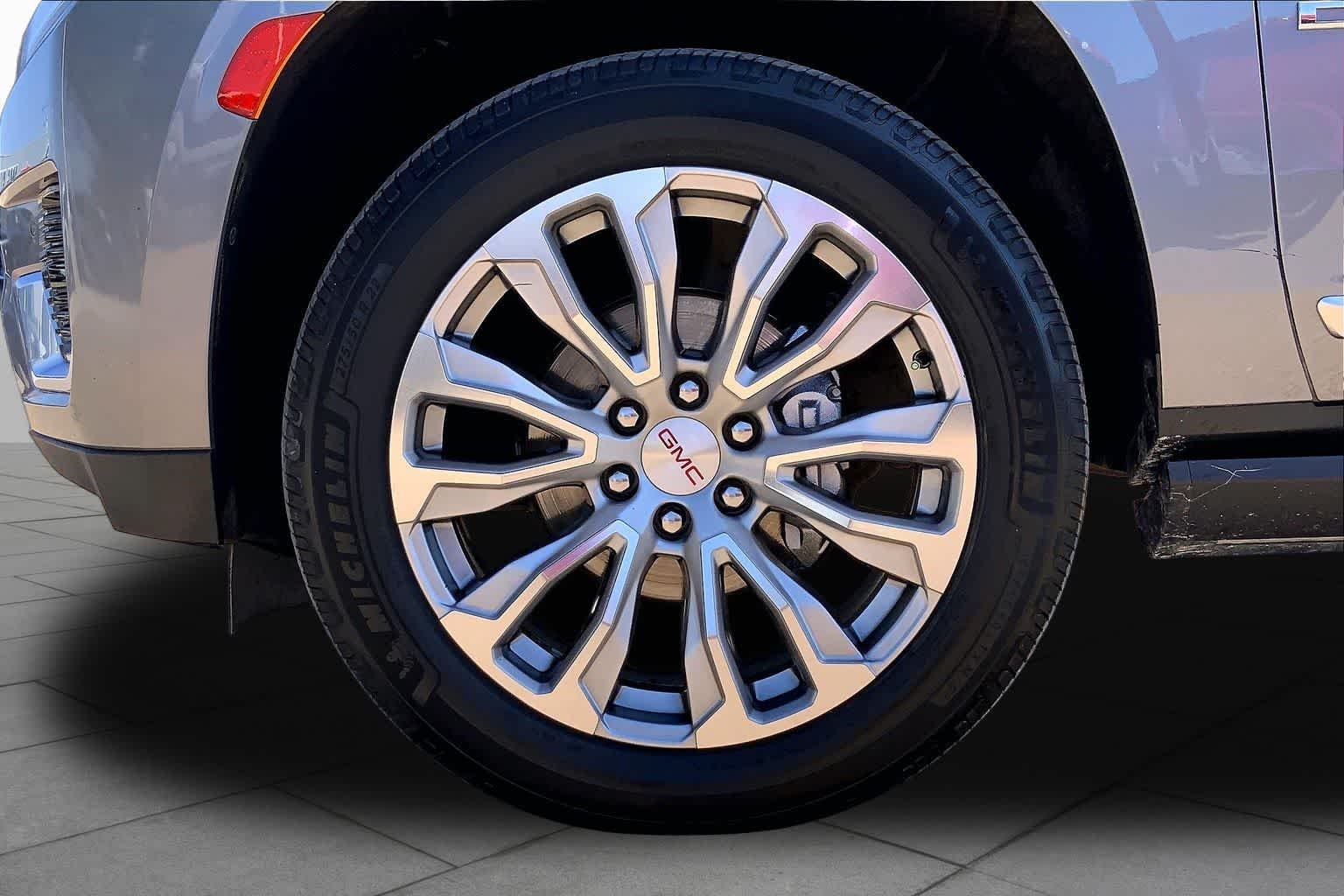 Used 2022 Satin Steel Metallic GMC Denali image 11