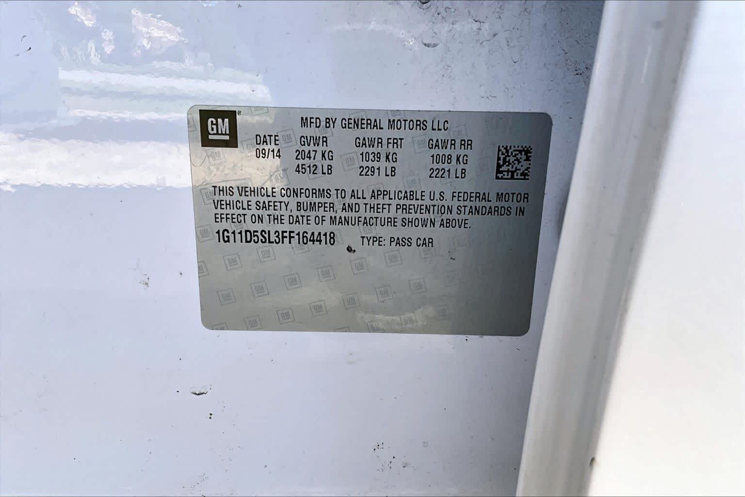 Used 2015 Iridescent Pearl Tricoat Chevrolet LT image 34