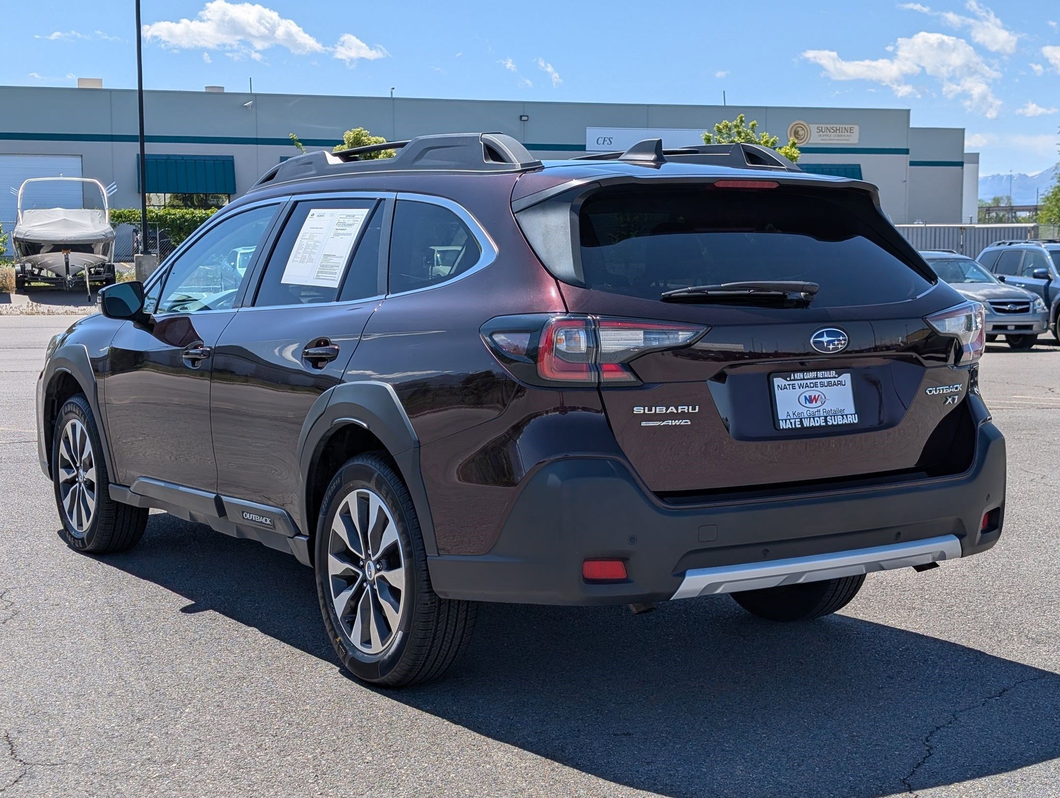 Used 2023 Dark Mahogany Pearl Subaru Limited XT image 5