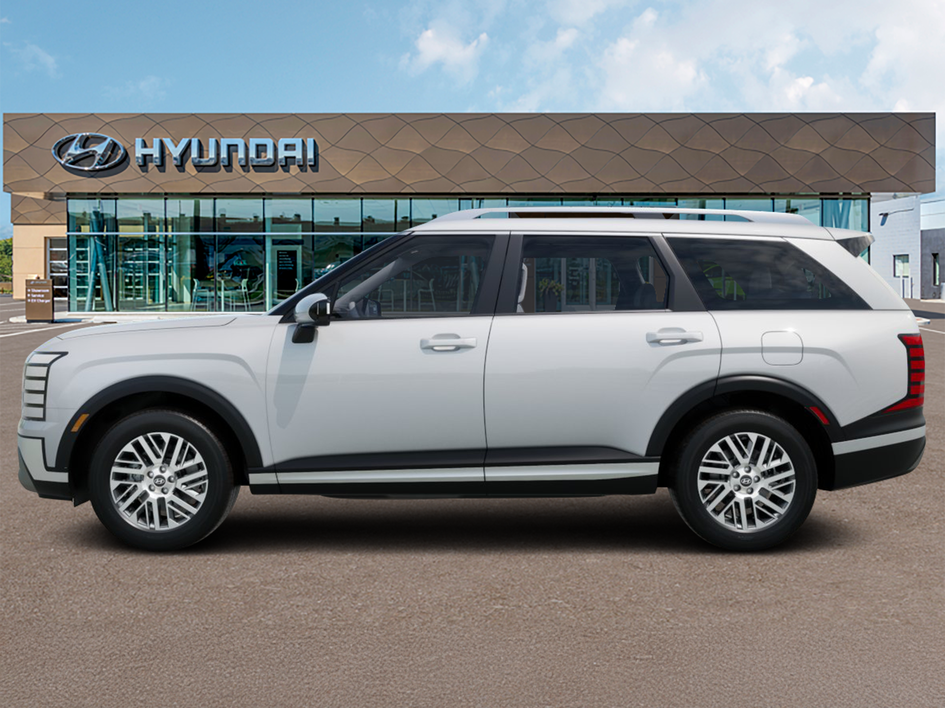 New 2026 White Hyundai SEL FWD image 3