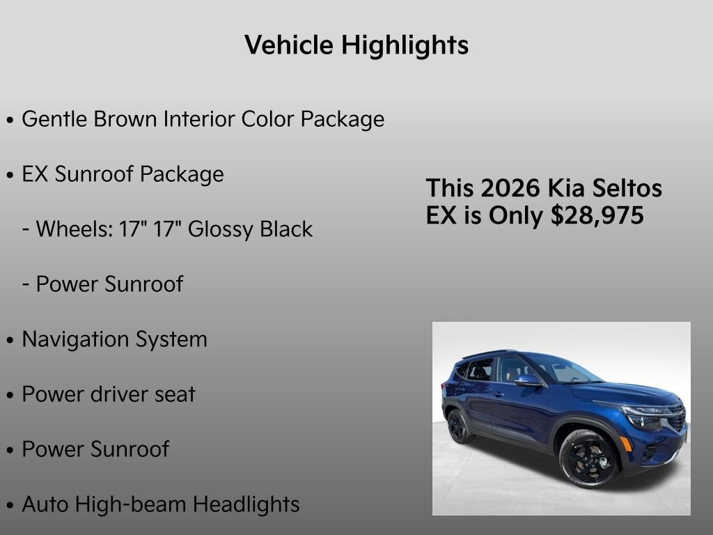 2026 Kia Seltos EX - Photo 31