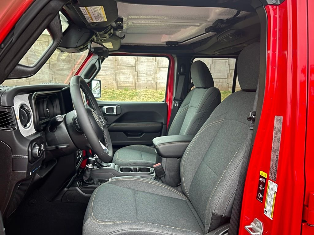 Used 2025 Firecracker Red Clearcoat Jeep Sahara 4xe image 16
