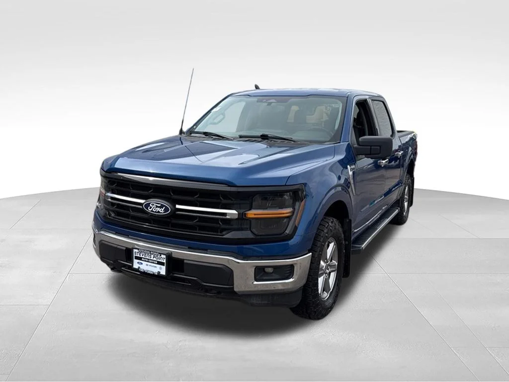 Used 2024 Atlas Blue Metallic Ford XLT image 3