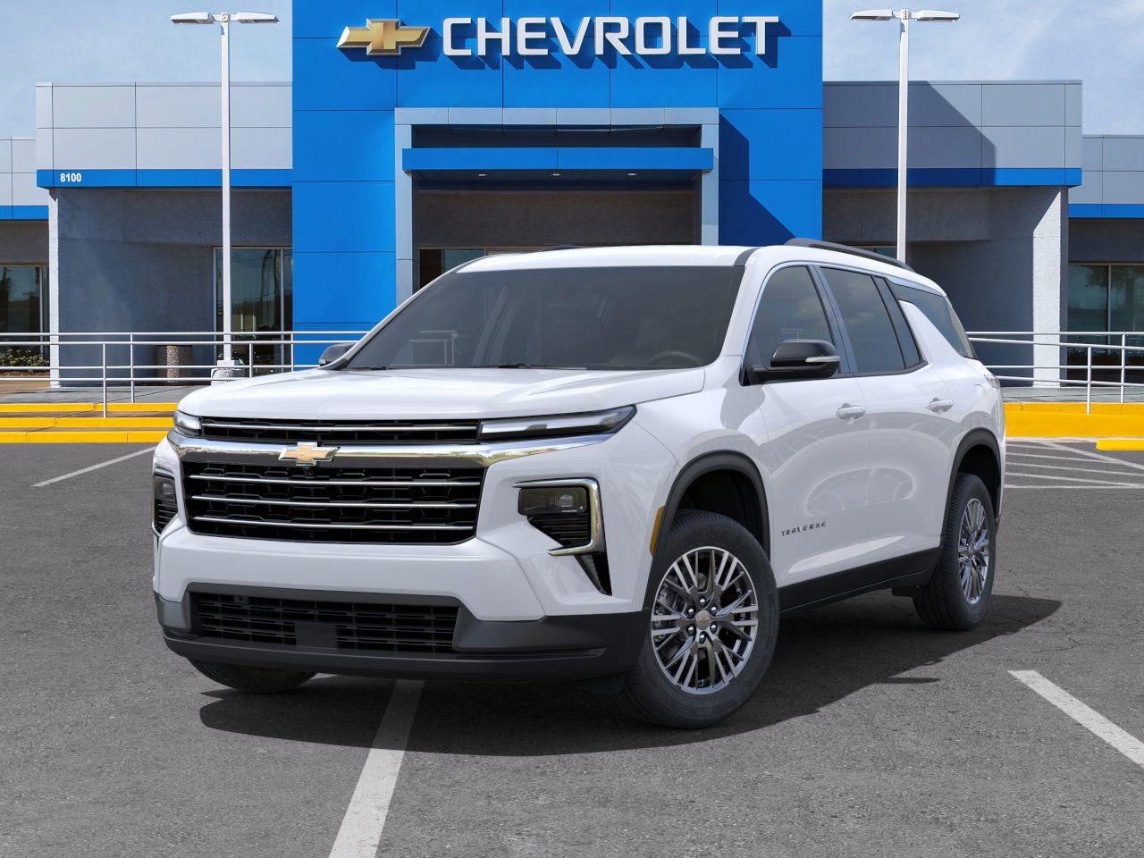 2025 Chevrolet Traverse LT White at Classic Elite Chevrolet Sugar Land