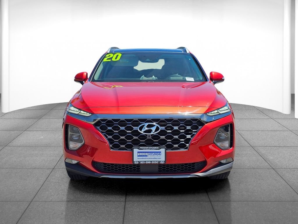 Used 2020 Orange Hyundai Limited image 2