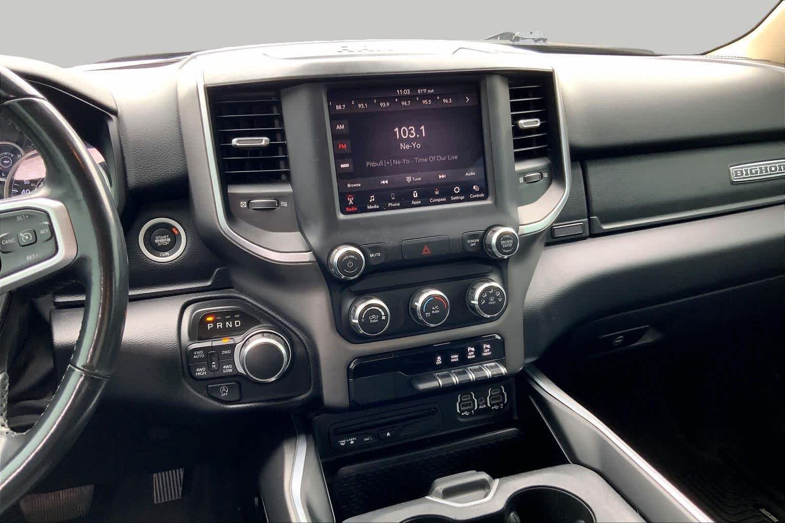 Used 2019 Diamond Black Crystal Pearlcoat Ram Big Horn/Lone Star image 7