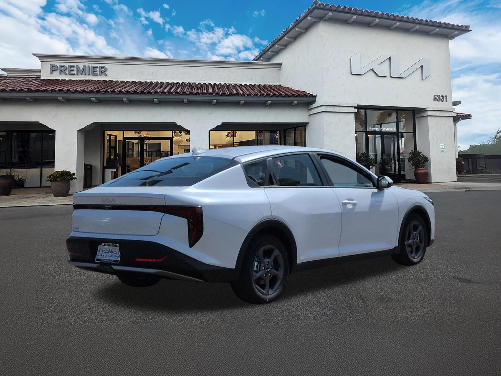 New 2026 Snow White Pearl Kia LXS image 8