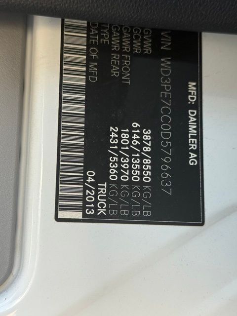 Used 2013 White Mercedes-Benz Cargo 144 WB image 21
