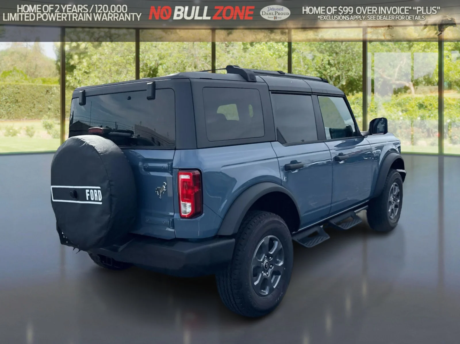 New 2025 Azure Gray Metallic Tri-Coat Ford Big Bend® image 5