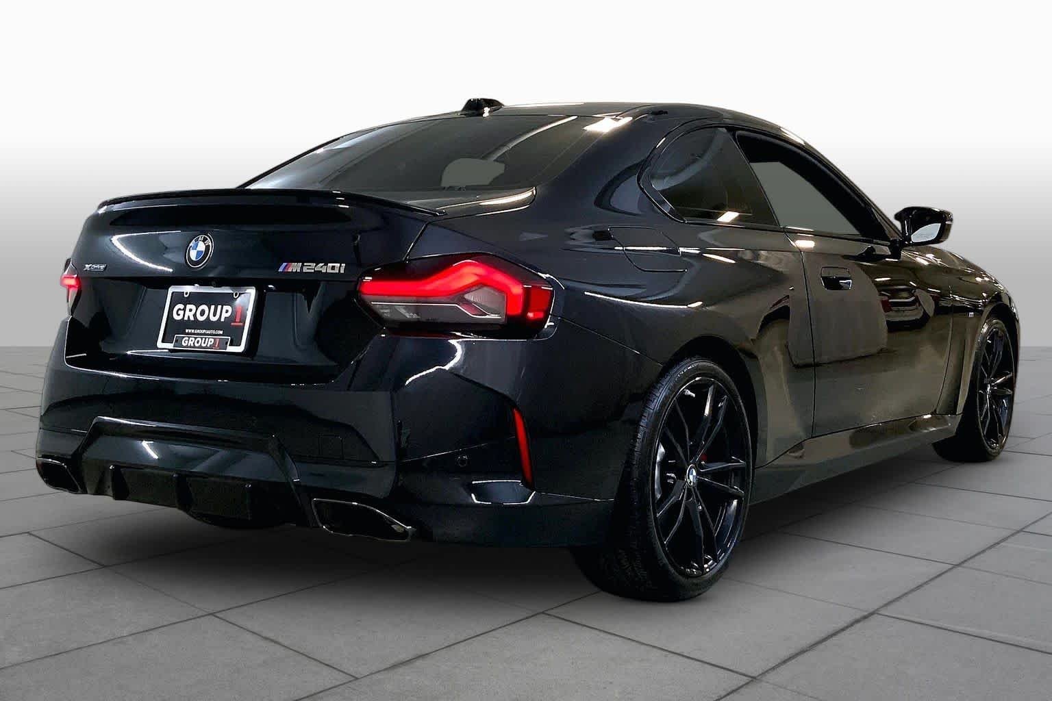 Used 2023 Black Sapphire Metallic BMW M240i xDrive image 12