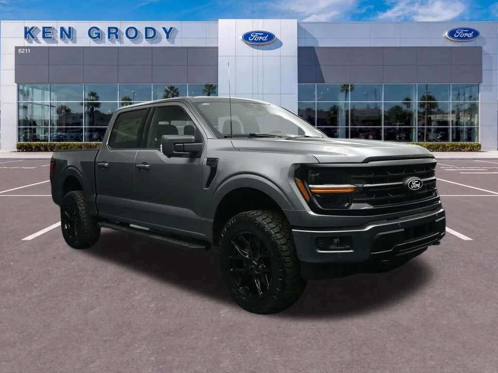 New 2026 Carbonized Gray Metallic Ford XLT image 1