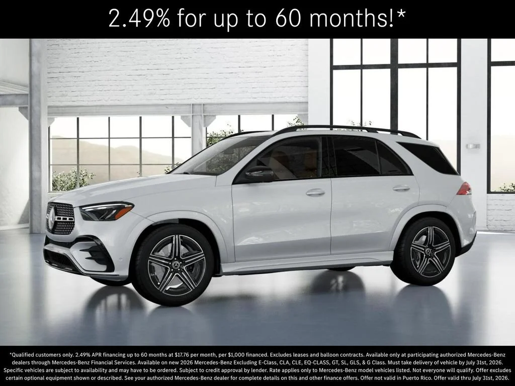 New 2026 MANUFAKTUR Moonlight White Metallic Mercedes-Benz GLE 450 image 79