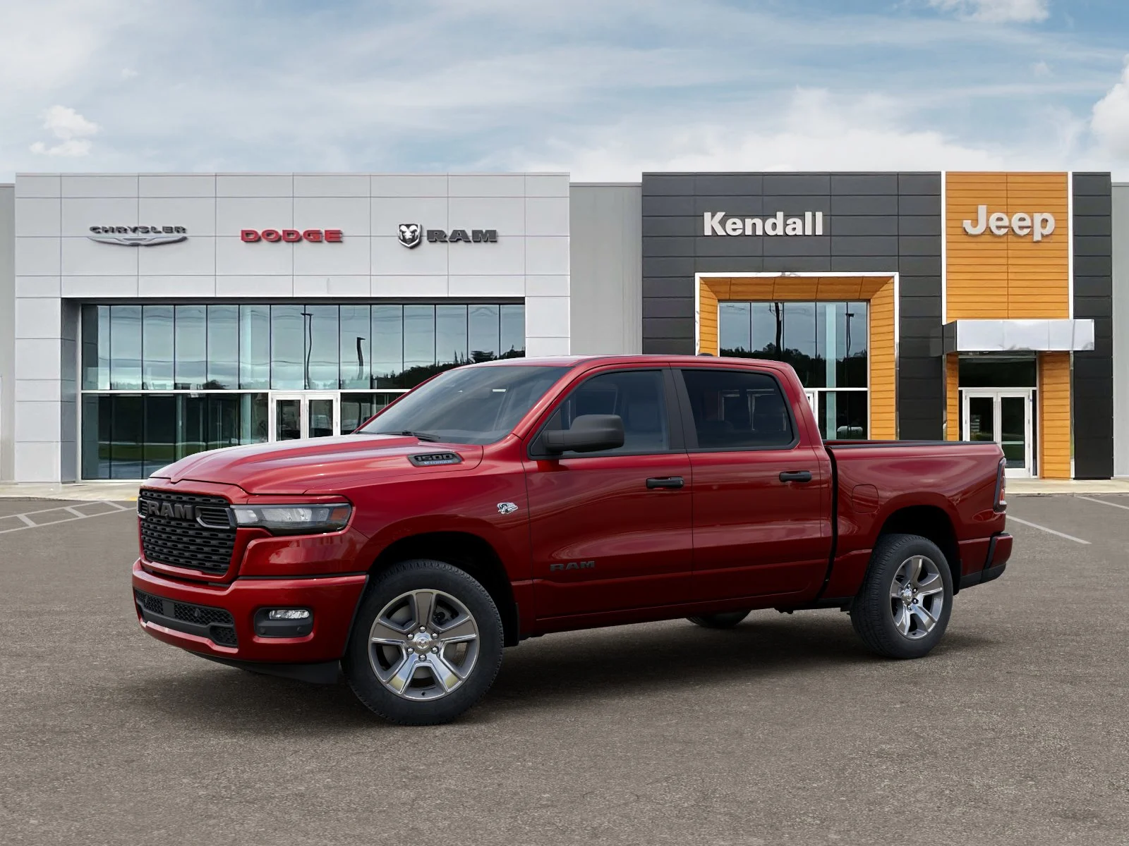New 2026 Molten Red Pearl-Coat Exterior Paint RAM Express image 31