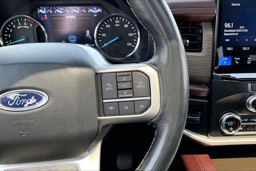 Used 2022 Black Ford Limited image 19