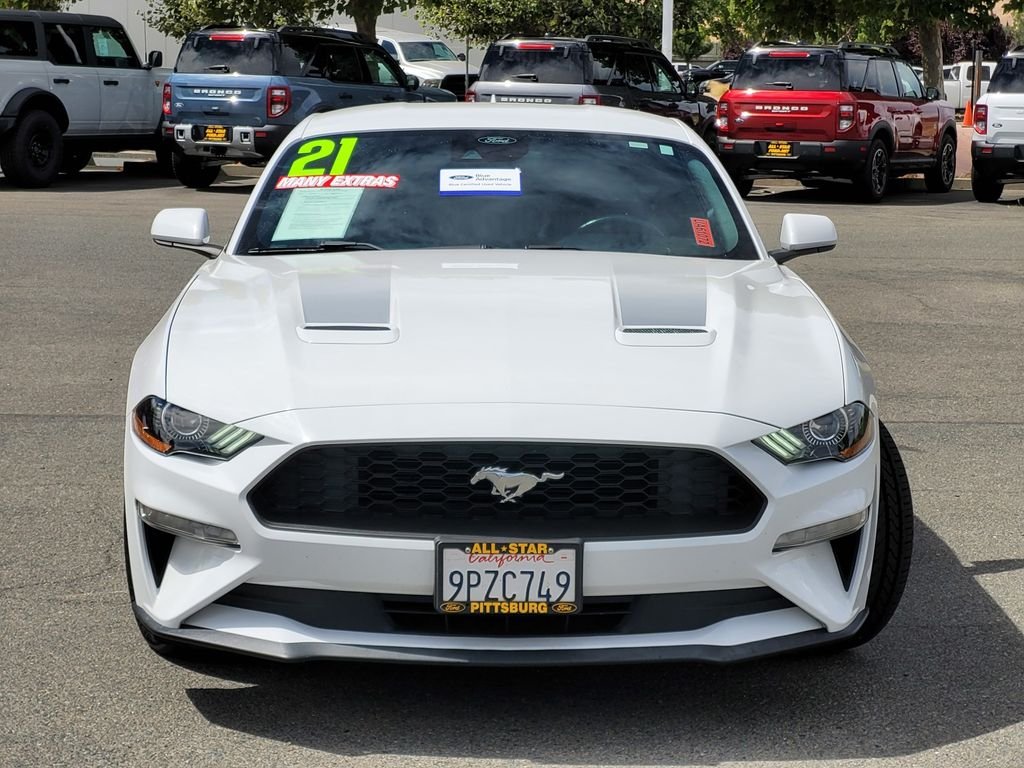 Used 2021 White Ford EcoBoost image 2
