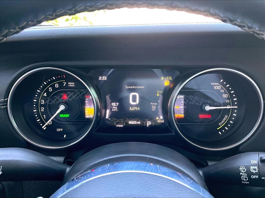 Used 2023 Green Jeep Sahara 4xe image 25