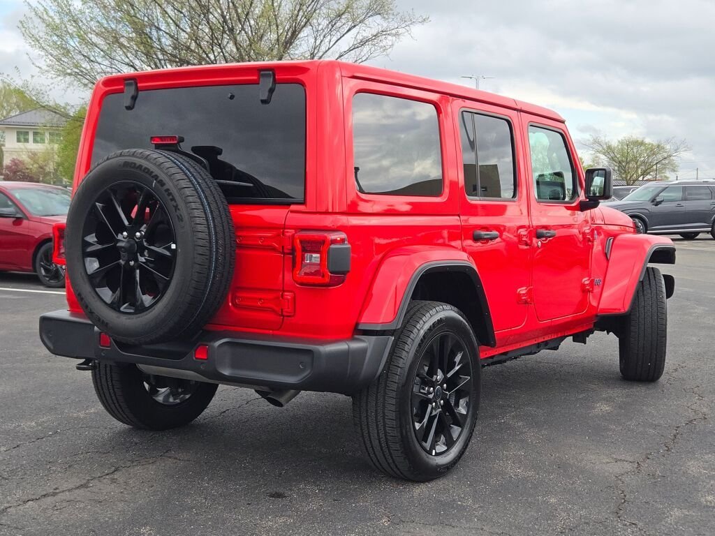 Used 2025 Red Jeep Sahara 4xe image 13