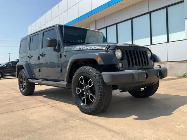 Used 2017 Black Jeep Unlimited Sahara image 49