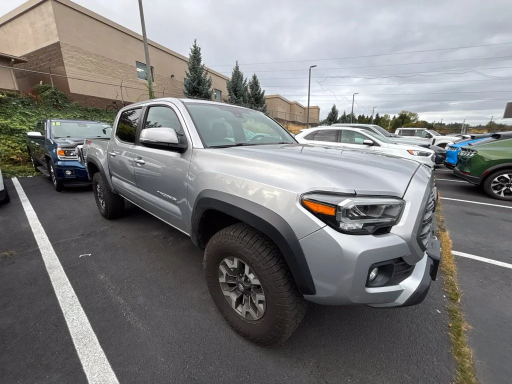 Used 2021 Silver Sky Metallic Toyota TRD Off-Road image 4