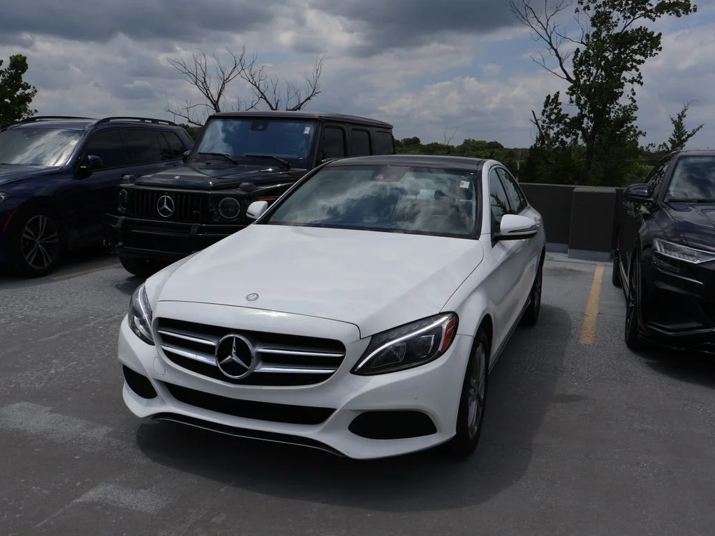Used 2017 Polar White Mercedes-Benz C 300 image 1