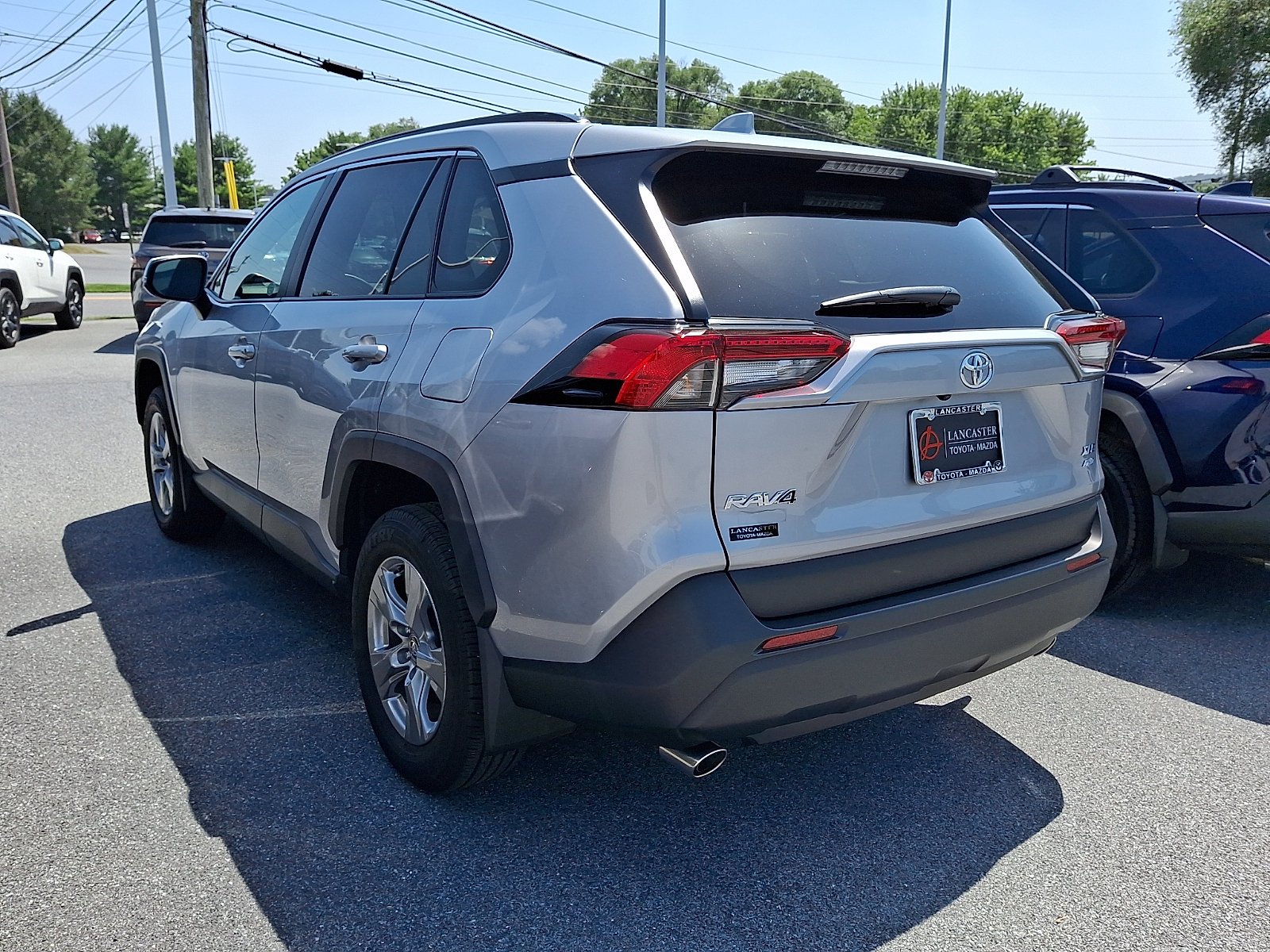 Certified Used 2025 SILVER SKY METALLIC Toyota XLE image 3