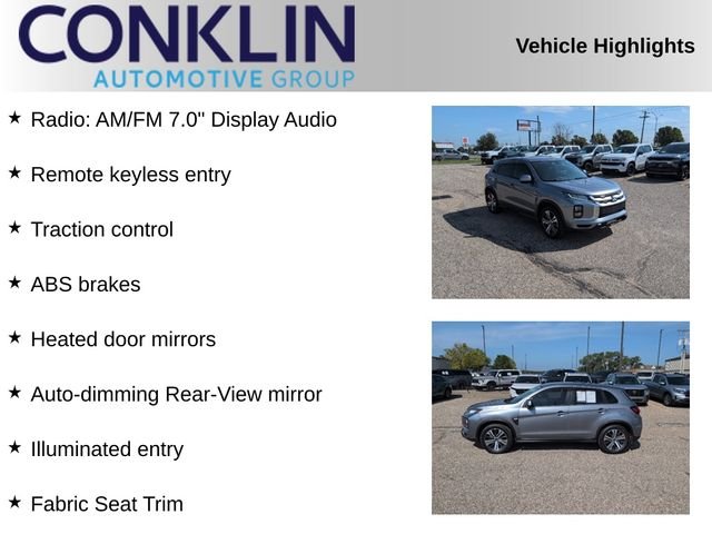 Used 2024 Gray Mitsubishi 2.0 ES image 2