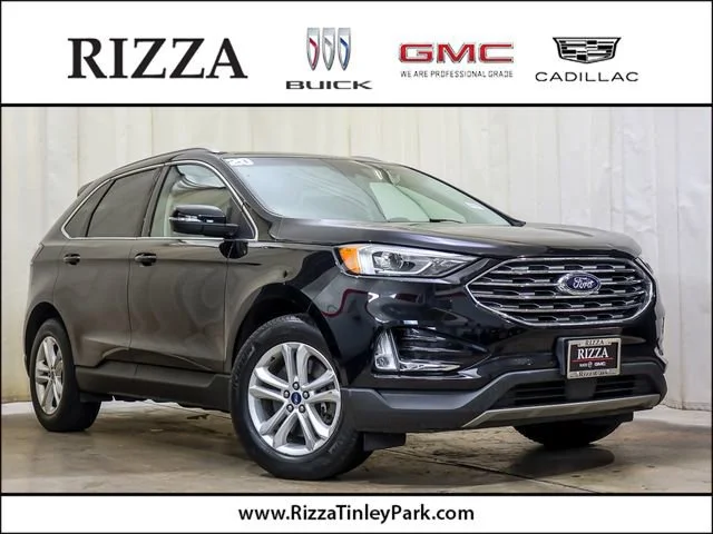 Certified Used 2020 Black Ford SEL image 1